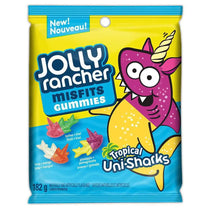 Jolly Rancher Misfit Uni-Shark Gummy 182g- 18 ct - candy