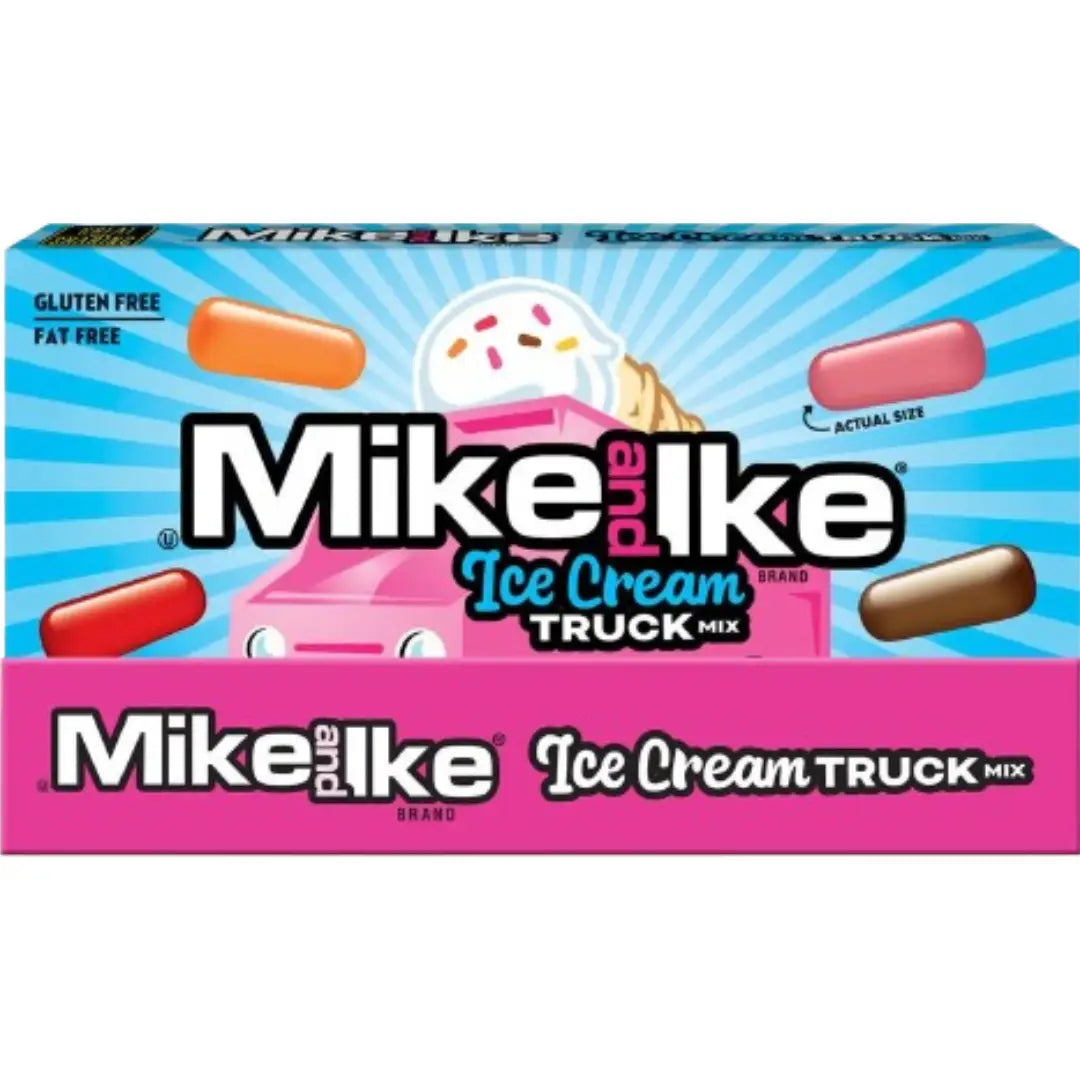 Just Born Mike And Ike LTD Ice Cream Truck Mix Theater Box
