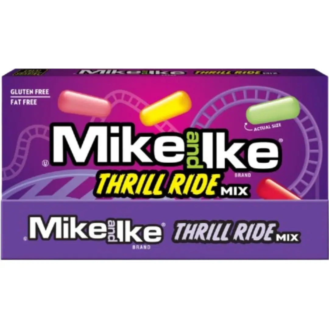 Just Born Mike And Ike Thrill Ride Mix 12×4.25oz