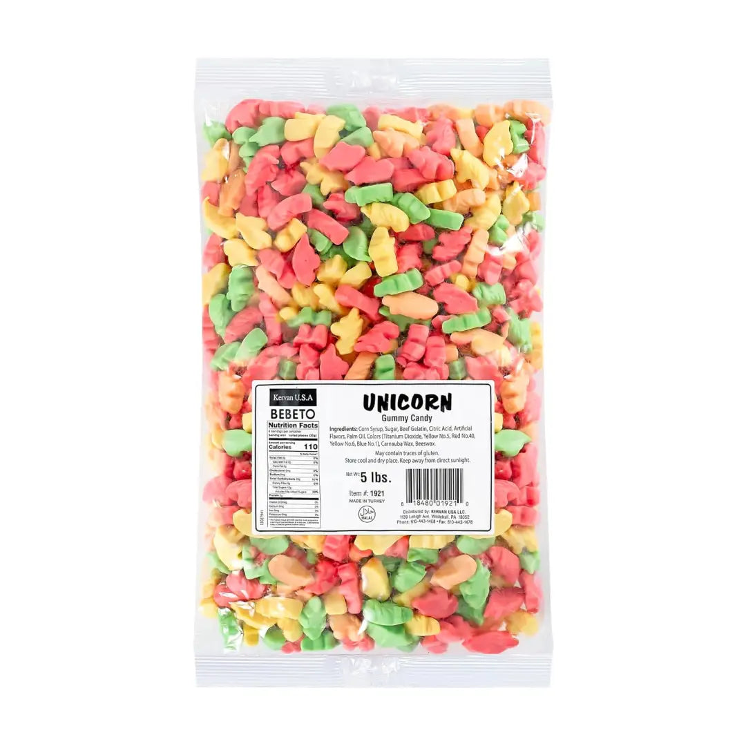 Kervan Candy Bebeto Unicorn Gummies - Fruity Soft & Sweet