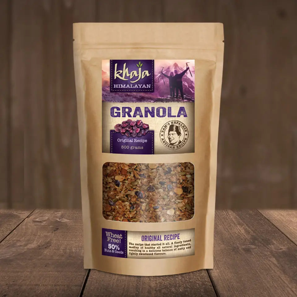 Khaja Granola Original Recipe 500 gram bags - Grocery