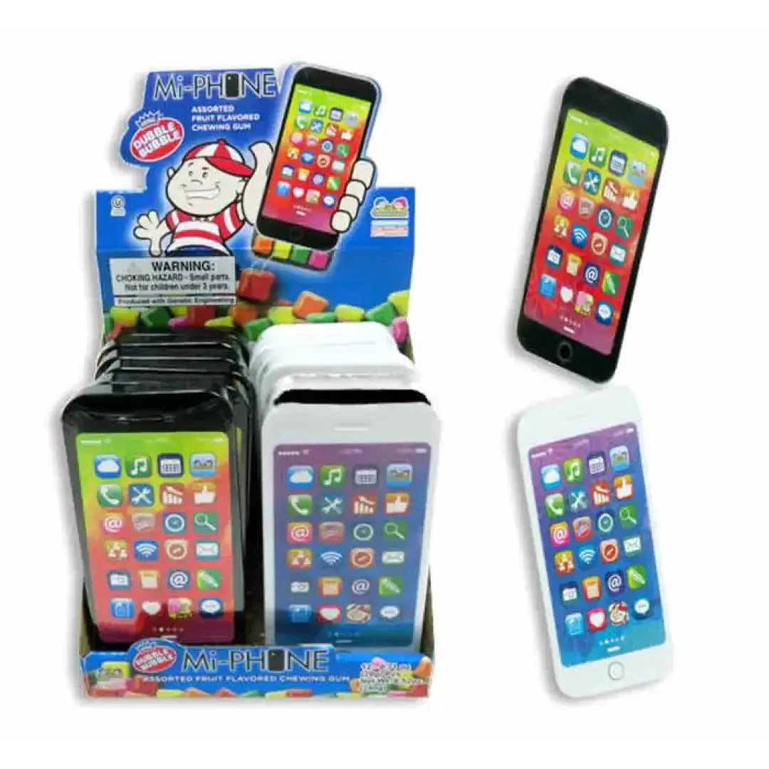 KIDSMANIA MI-PHONE WITH DUBBLE BUBBLE CHEWING GUM 12pieces Main image