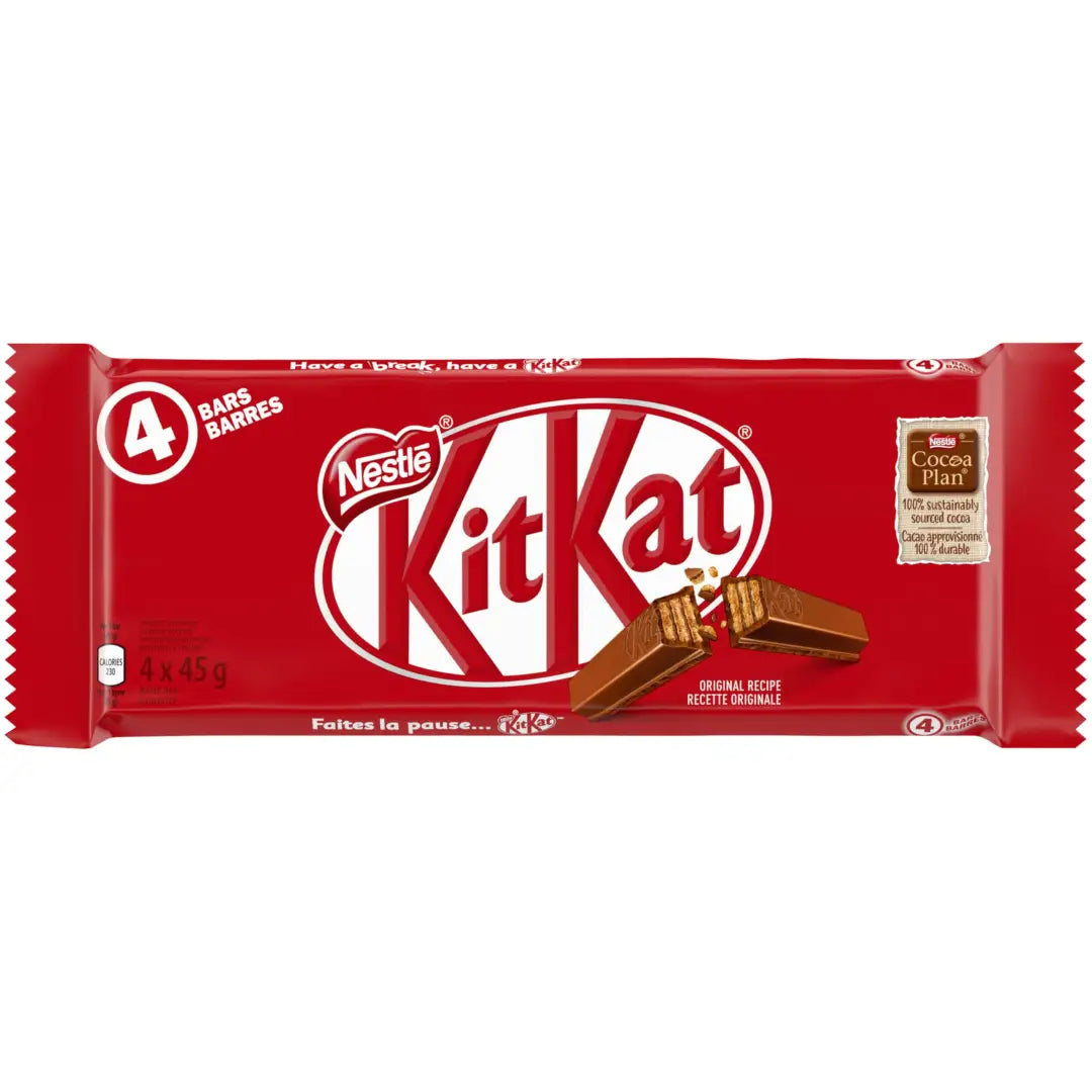 KIT KAT 4 Finger 4x45g Multipack - chocolate bar