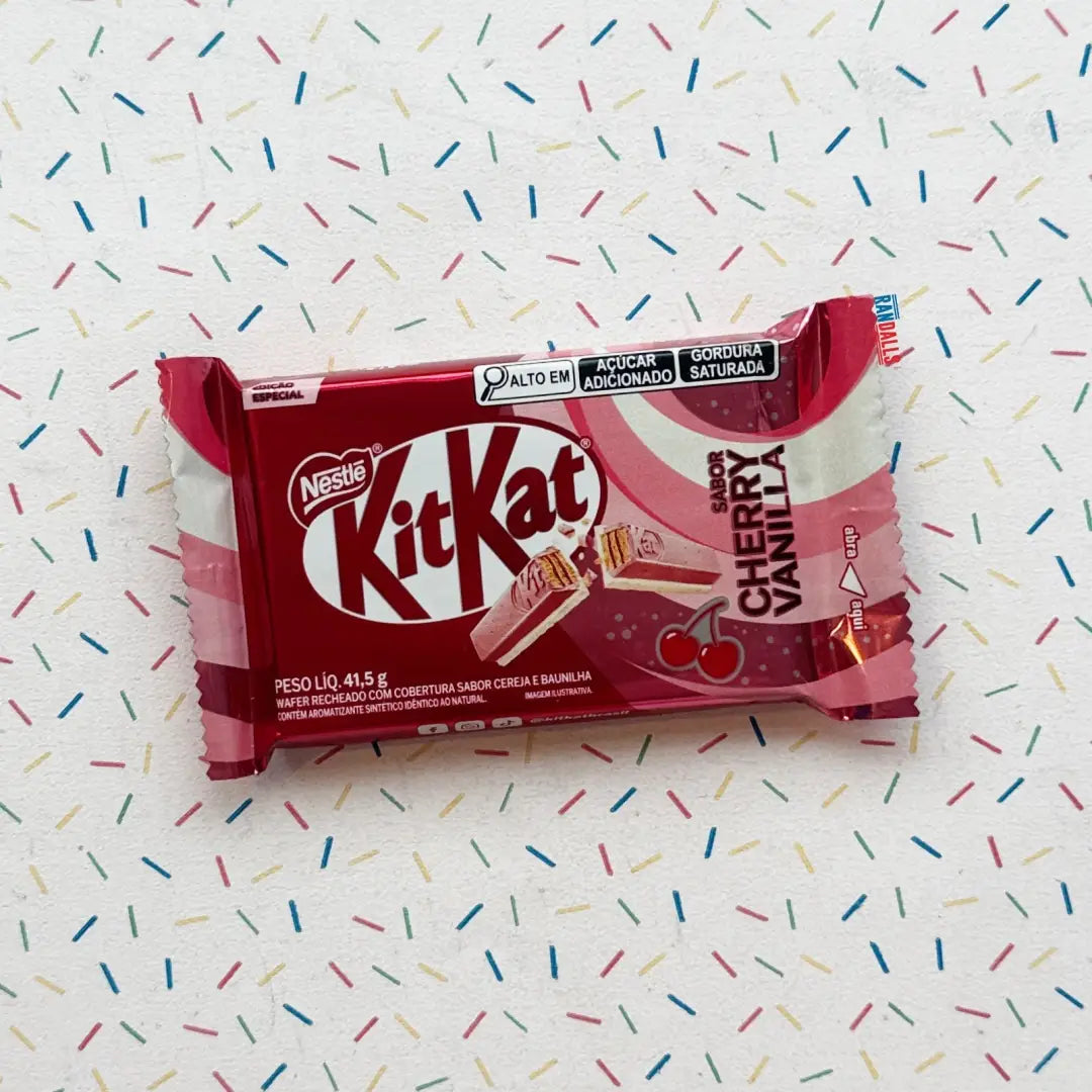 KIT KAT CHERRY VANILLA (BRAZIL) 41.5g case 24count - candy