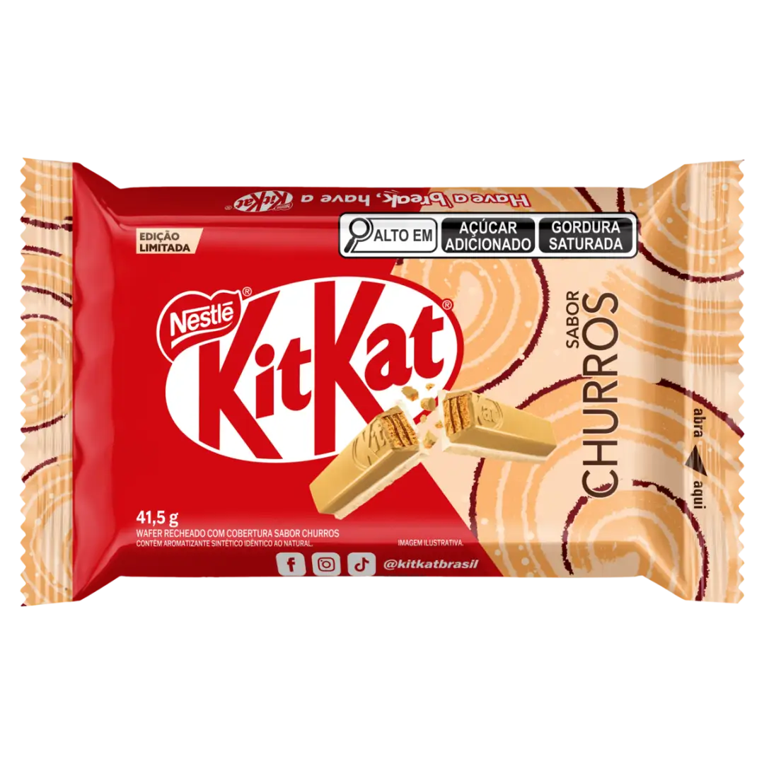 Kit Kat Churros 41.5g - 24ct (Brazil) - chocolate bar
