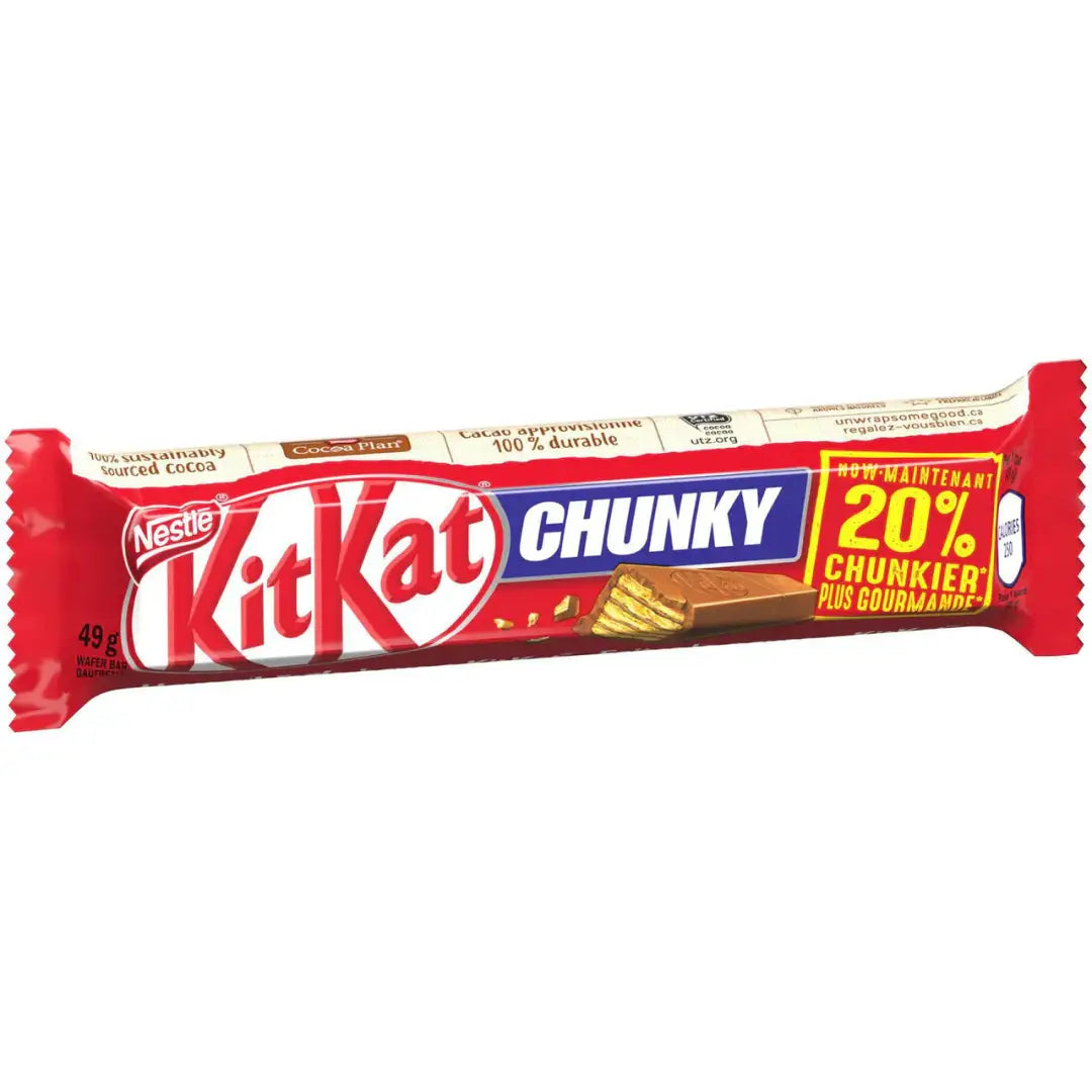 KitKat chunky 49 g Milk Chocolate – Nestlé 24ct - candy bar
