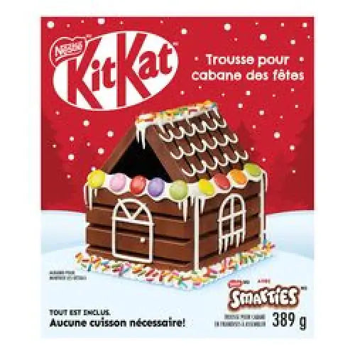 Kitkat Holiday Chocolate and Candy Building Kit 389g