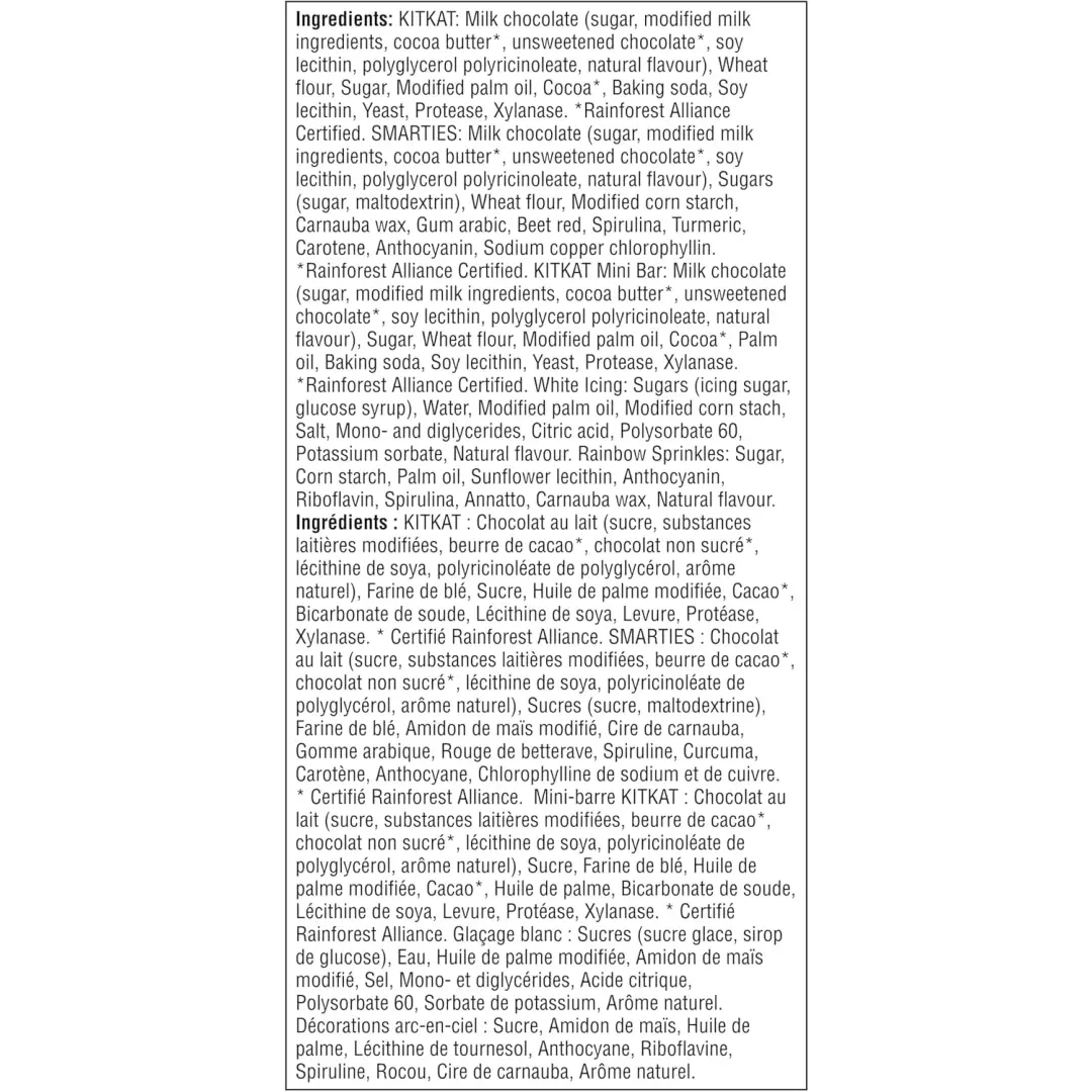 Kitkat Holiday Chocolate and Candy Building Kit 389g