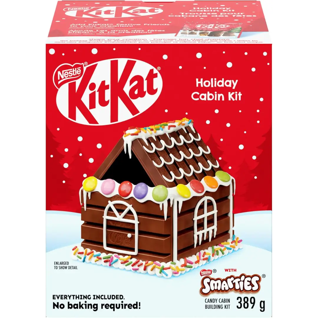 Kitkat Holiday Chocolate and Candy Building Kit 389g