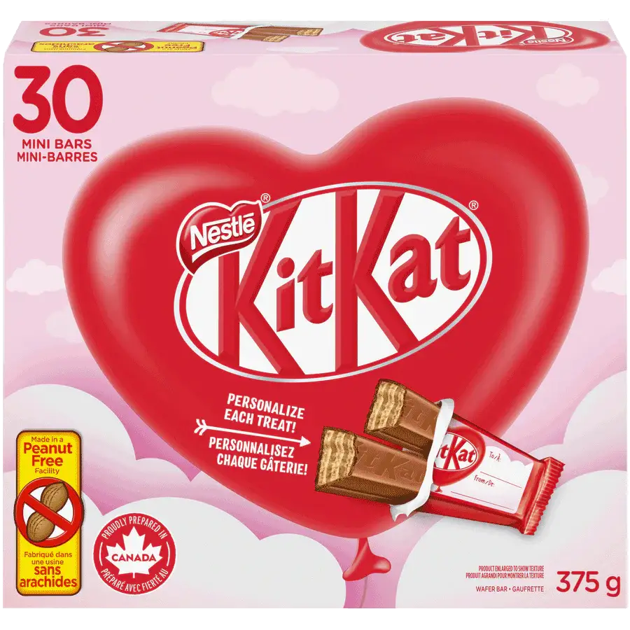 KITKAT Valentine’s Mini Chocolate Wafer Bars -354g pack