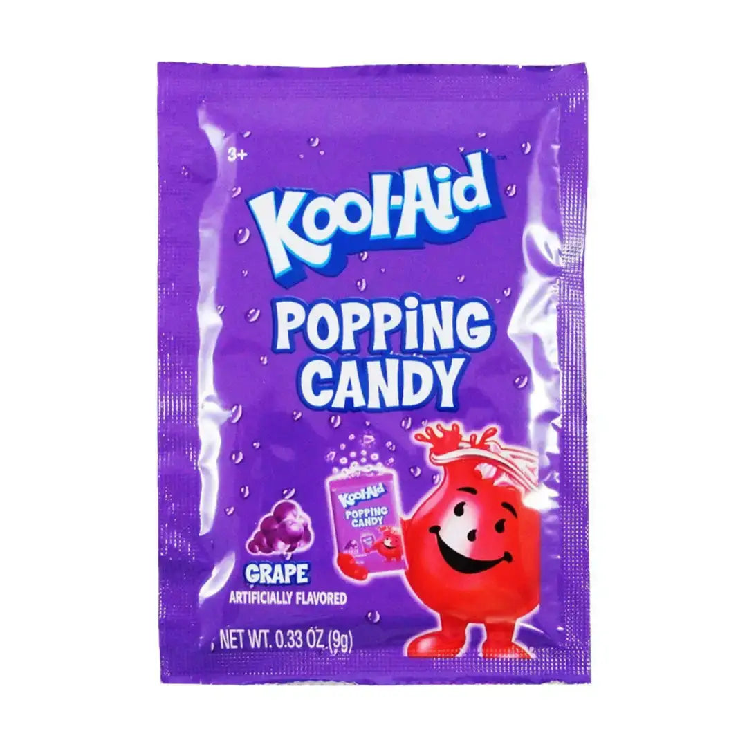 Kool-Aid Popping Candy Pouch - Grape - 20 ct - candy