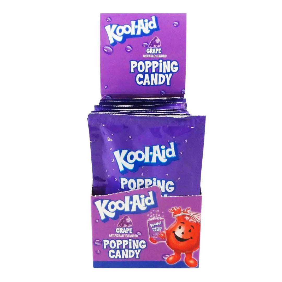 Kool-Aid Popping Candy Pouch - Grape - 20 ct - candy