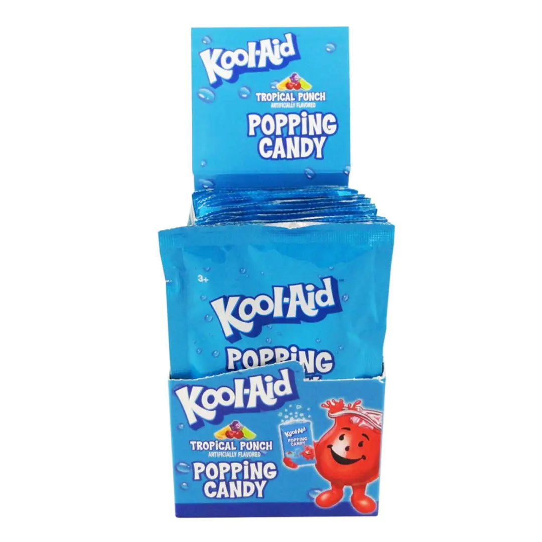 Kool-Aid Popping Candy Pouch - Tropical Punch - 20 Ct