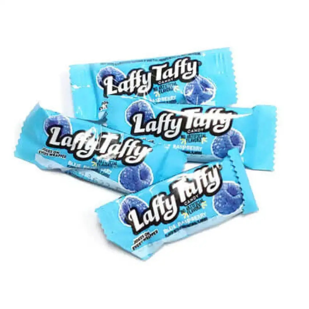 Laffy Taffy Blue Raspberry Candy Mini Bar.3 oz. - 145ct