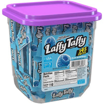 Laffy Taffy Blue Raspberry Candy Mini Bar.3 oz. - 145ct