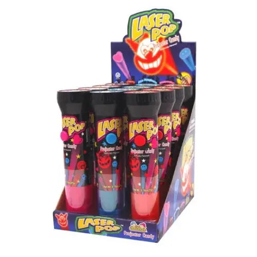 Laser Pop Candy – Exclusive Brands 12count - candy toy