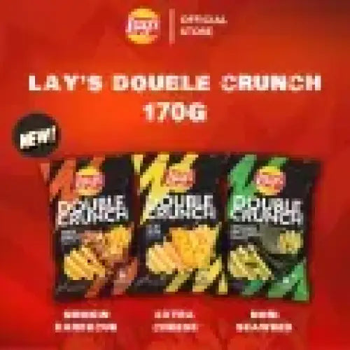 Lay’s Double Crunch Potato Chips Nori Seaweed Malaysia 170g