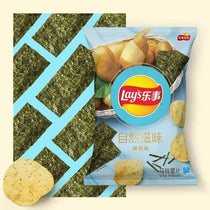 Lay’s Seaweed Flavor Potato Crisps 65g – case 22ct - chips