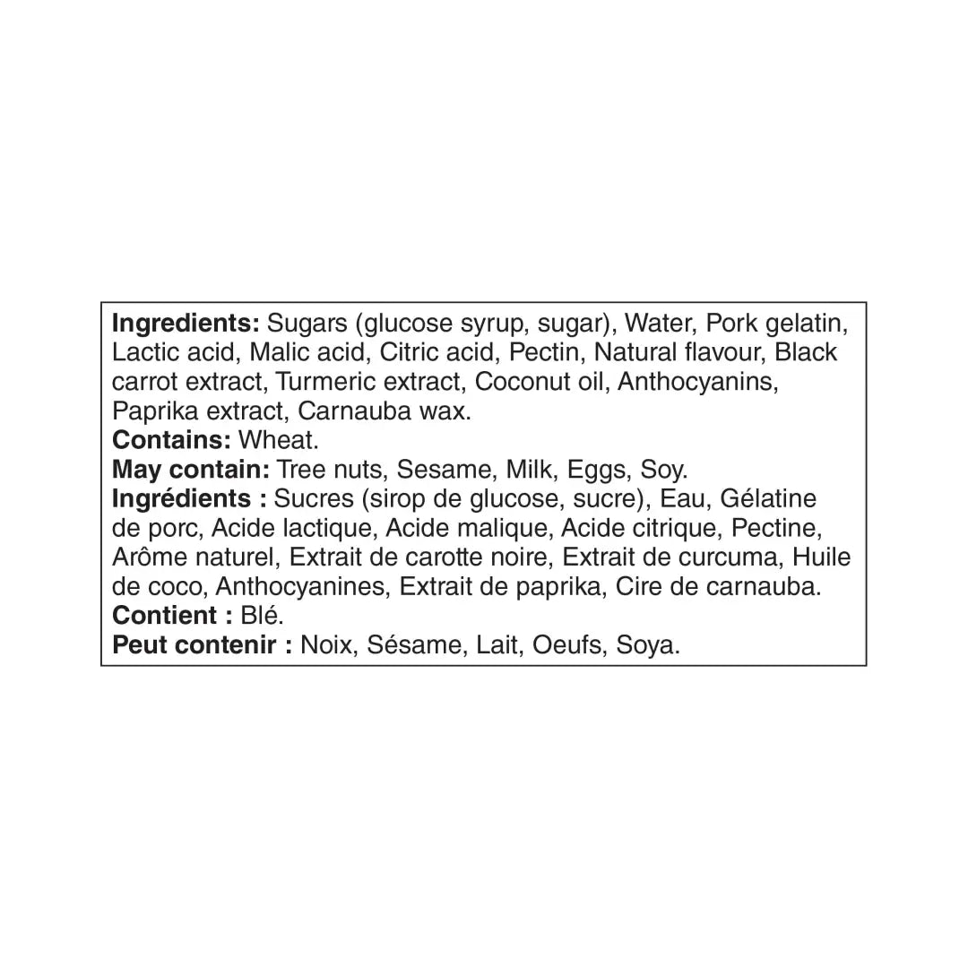 Leaf Allsorts Licorice Candy 200g Bag Assorted Shapes