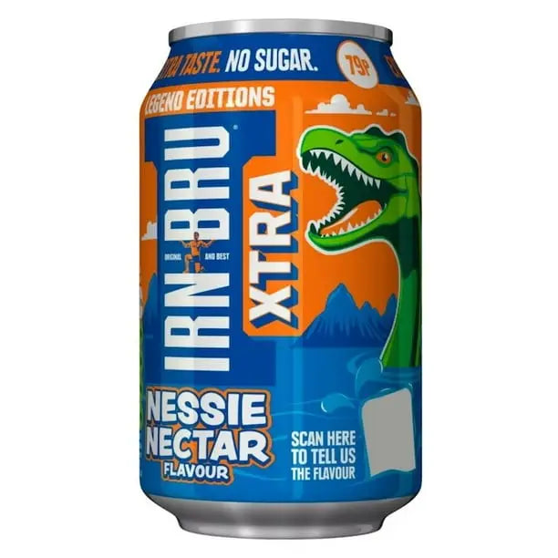 Legends Edition Nessie Nectar No Sugar Irn Bru Xtra (UK)