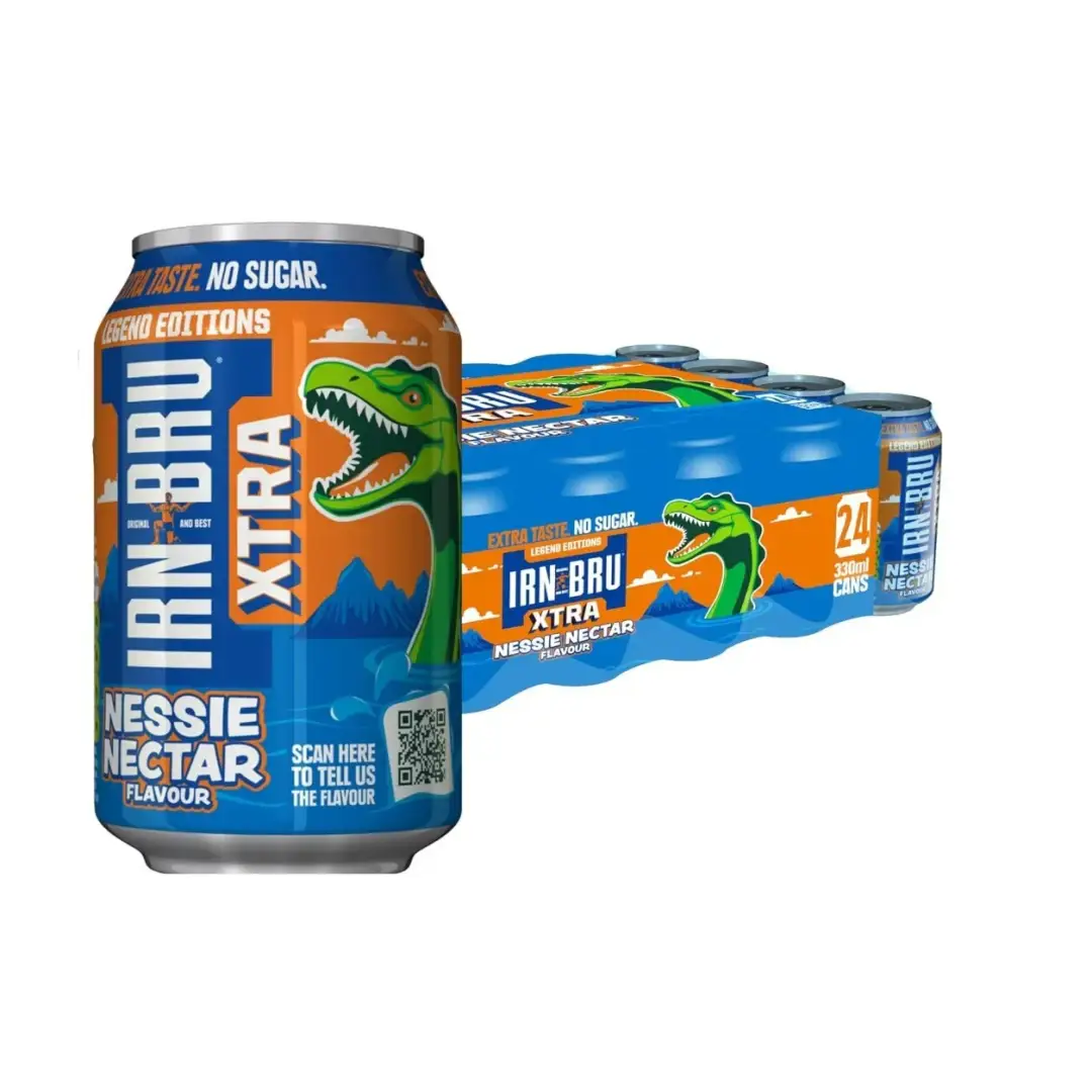 Legends Edition Nessie Nectar No Sugar Irn Bru Xtra (UK)