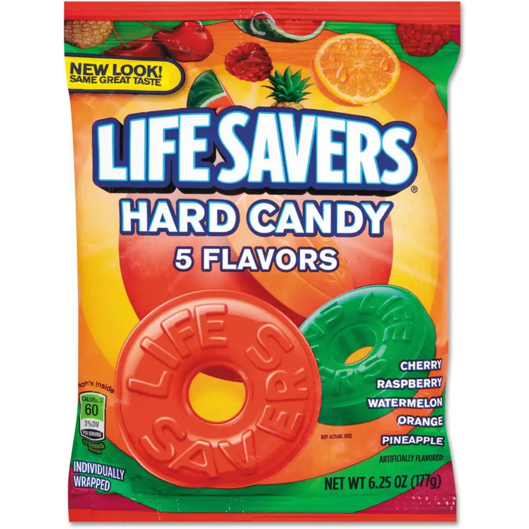 Life Savers Hard Candy Five Classic Flavors Individually