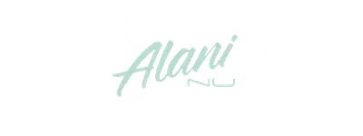 A light teal cursive logo with a subtle textured background.