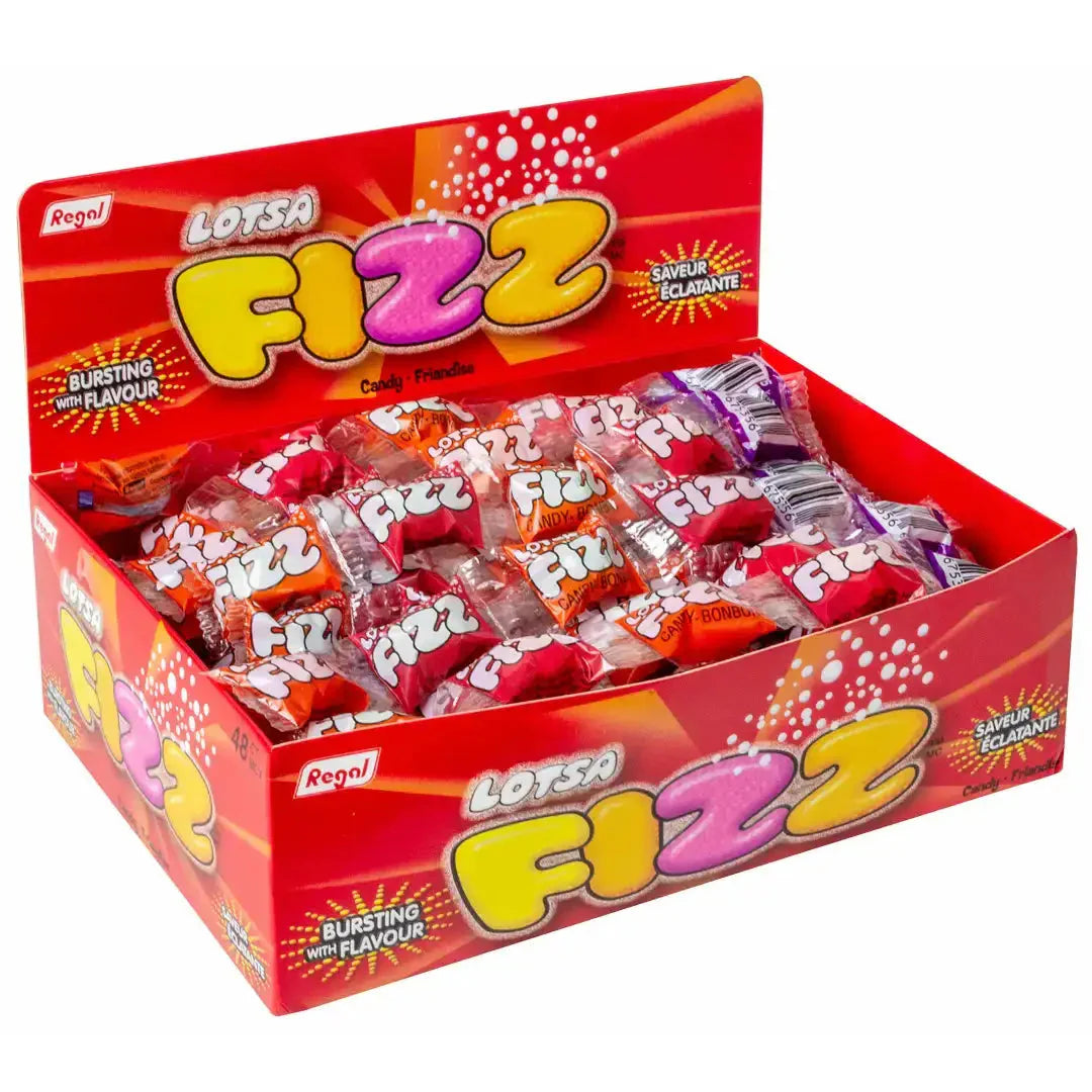 Lotsa Fizz Candy Strips 48 Count GW - Candy