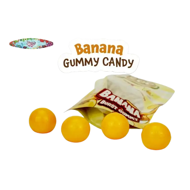 Lyzoo Banana Burst Gummy 72g - Candy