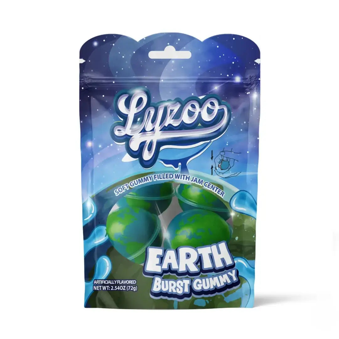 Lyzoo Earth Burst Gummy 72g each - Candy