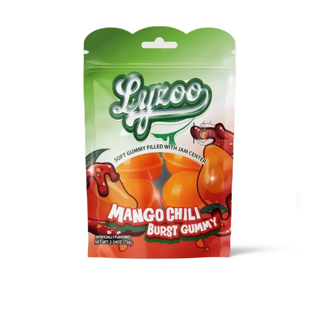 Lyzoo Mango Chilli Burst Gummy 72g - Candy