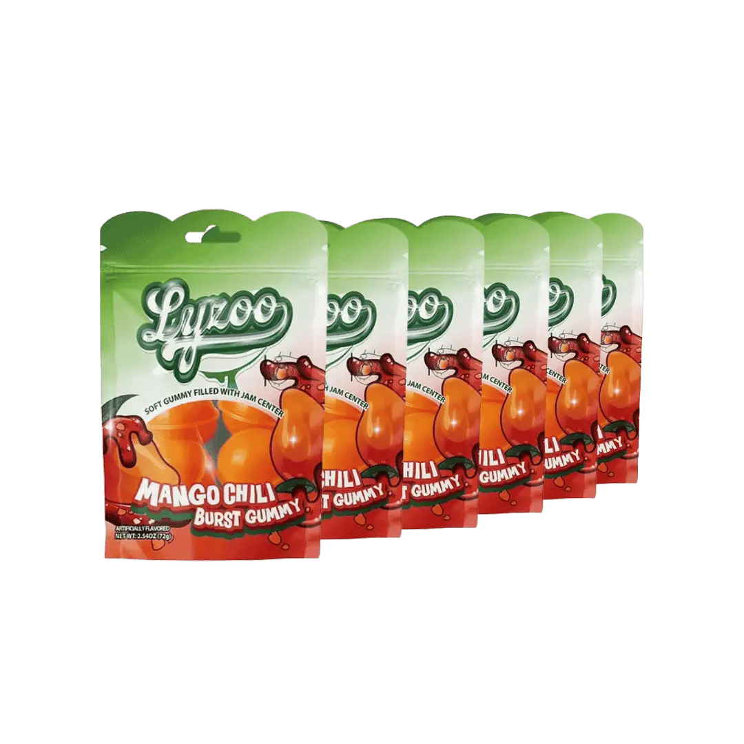 Lyzoo Mango Chilli Burst Gummy 72g - Candy