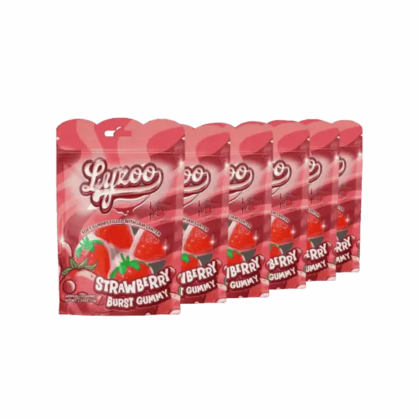 Lyzoo Strawberry Burst Gummy 72g each