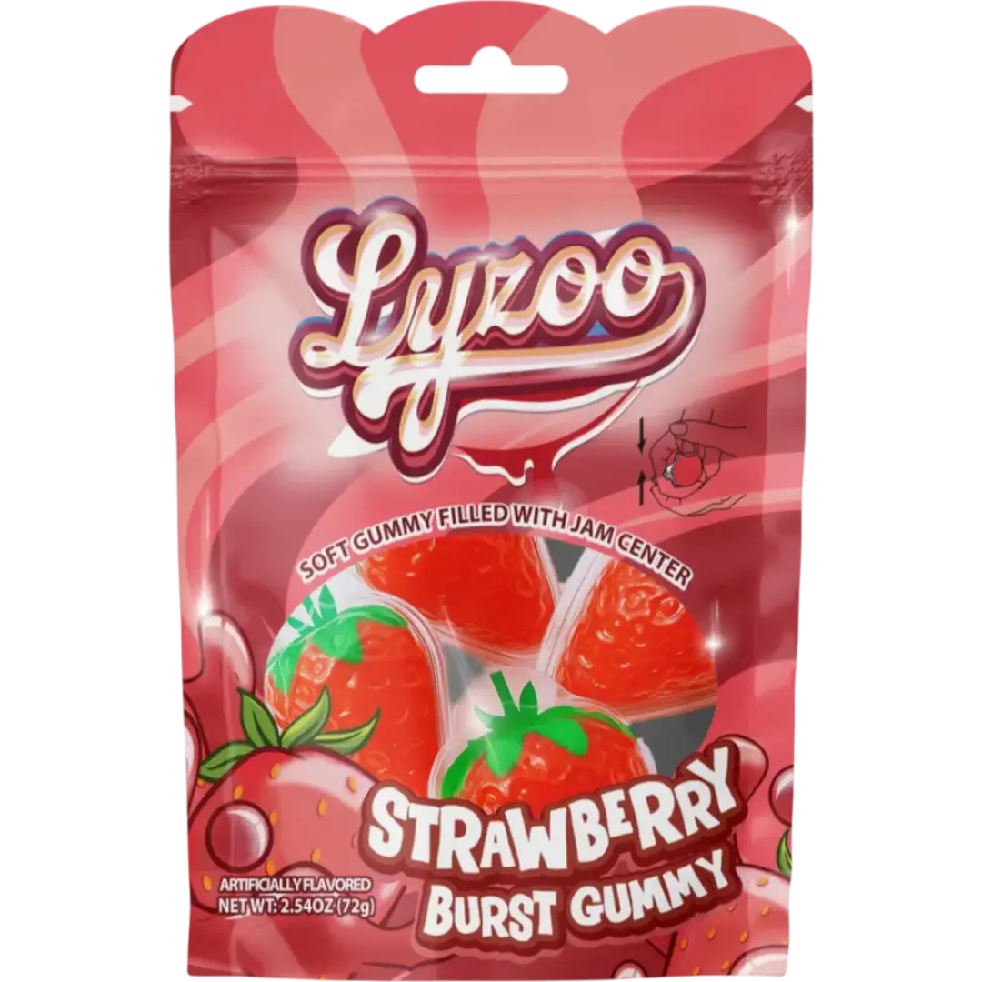 Lyzoo Strawberry Burst Gummy 72g each