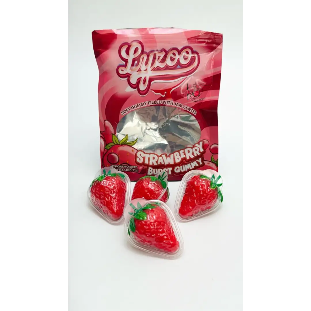 Lyzoo Strawberry Burst Gummy 72g each
