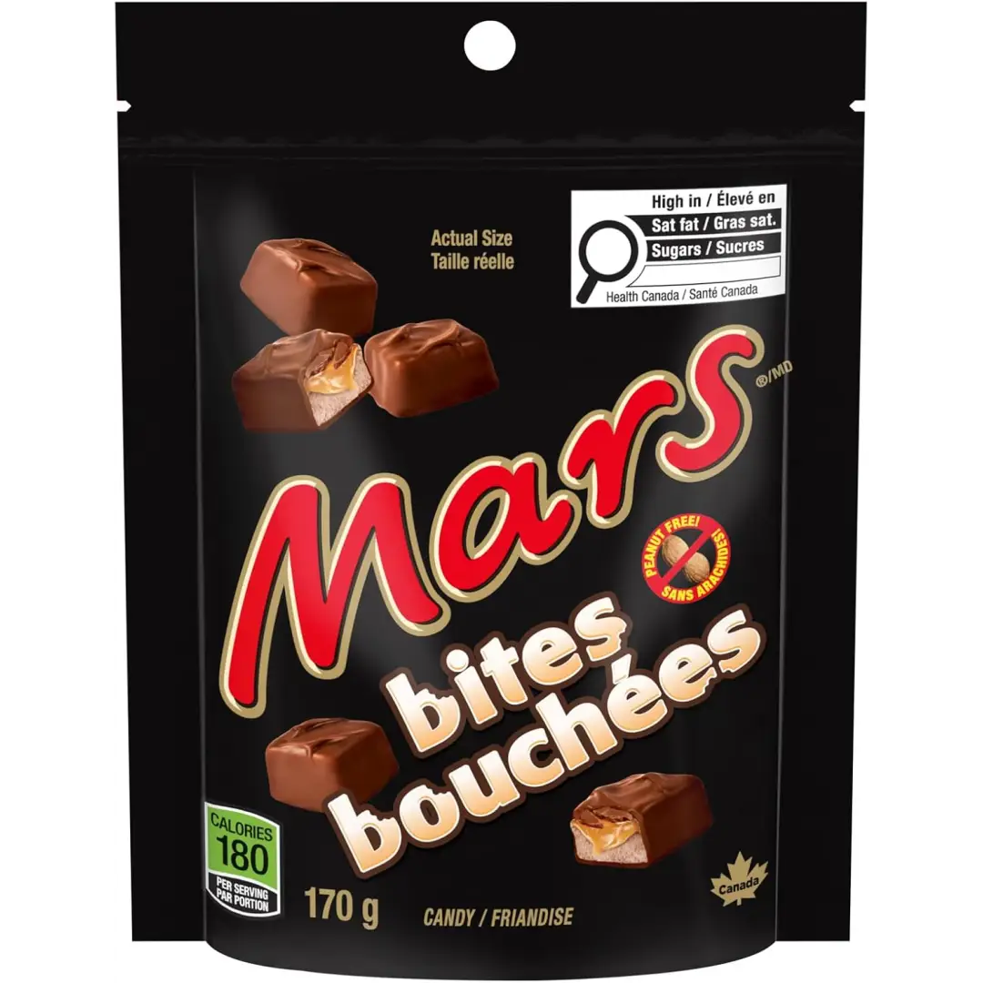 Mars Bites Peanut Free Chocolate Candy Bites 170g