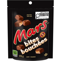 Mars Bites Peanut Free Chocolate Candy Bites 170g