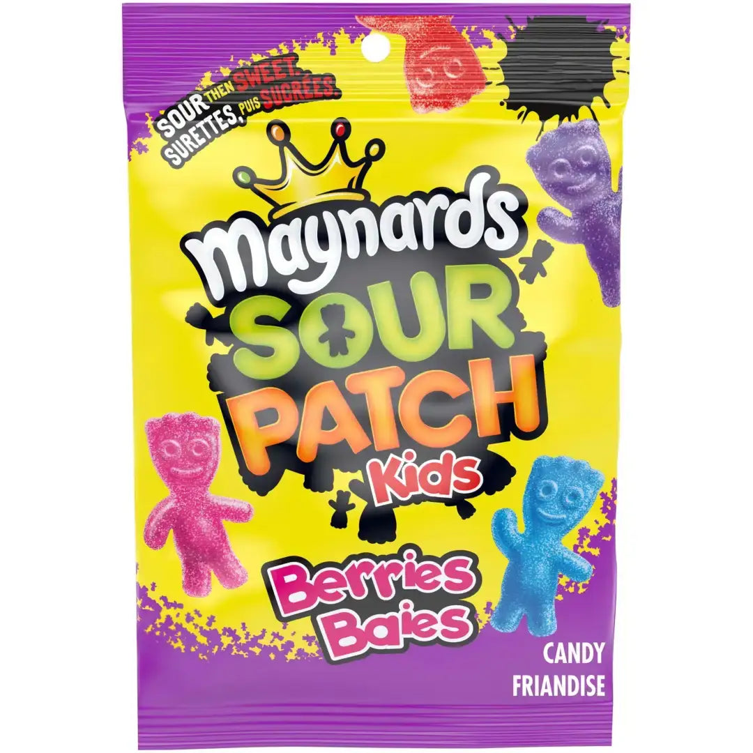 Maynard Candy Maynards Sour Patch Kids Berries Candy 185g 12ct - Echo Sales Canada