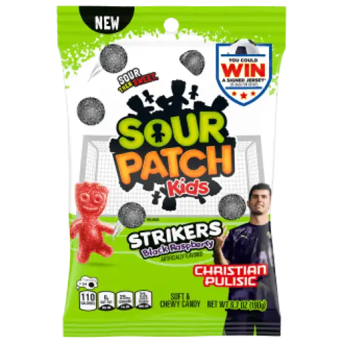 Maynards Sour Patch Kids Strikers Black Raspberry 90g