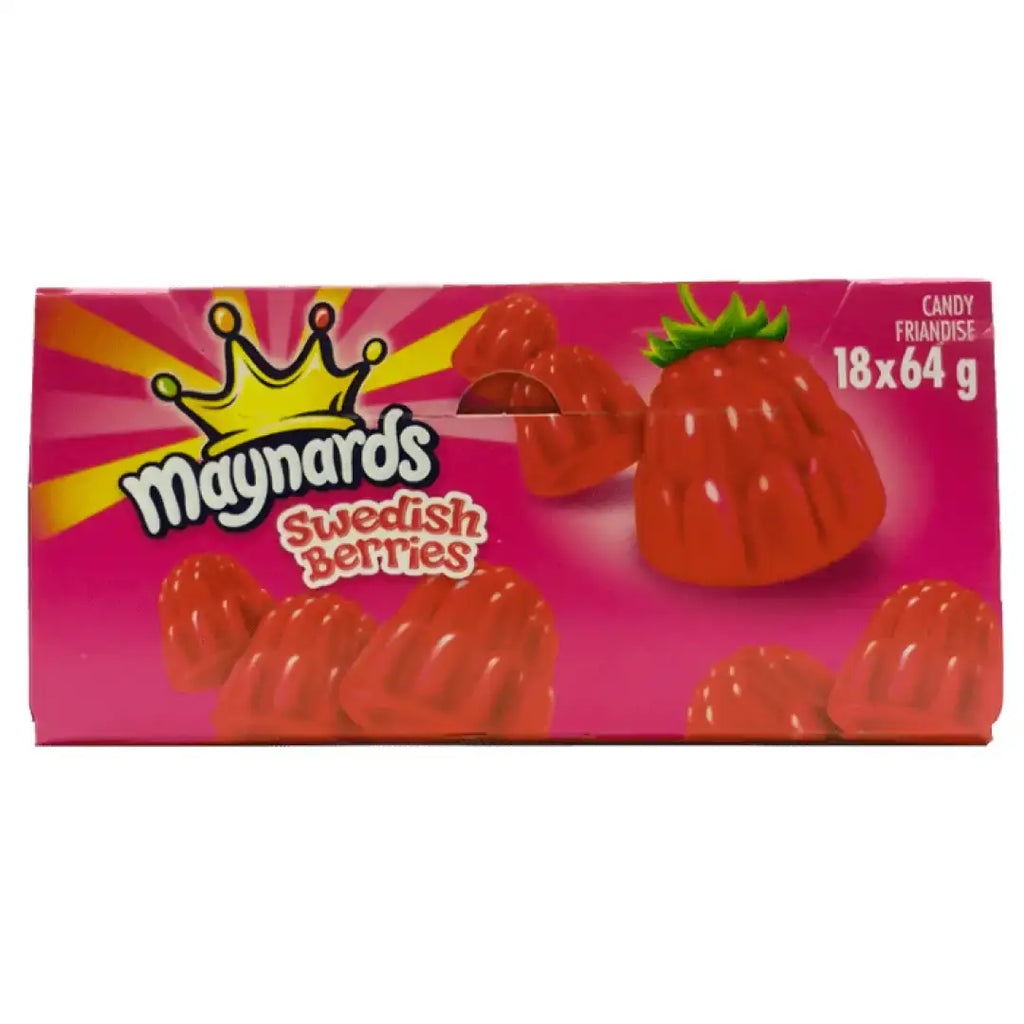 Maynards Swedish Berries Gummies 64g-18 ct - Candy