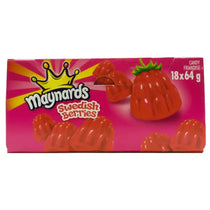Maynards Swedish Berries Gummies 64g-18 ct - Candy