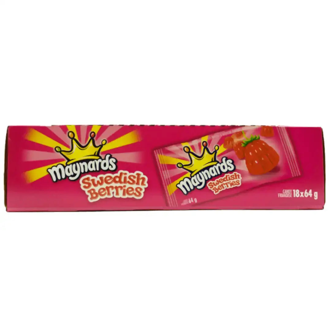 Maynards Swedish Berries Gummies 64g-18 ct - Candy