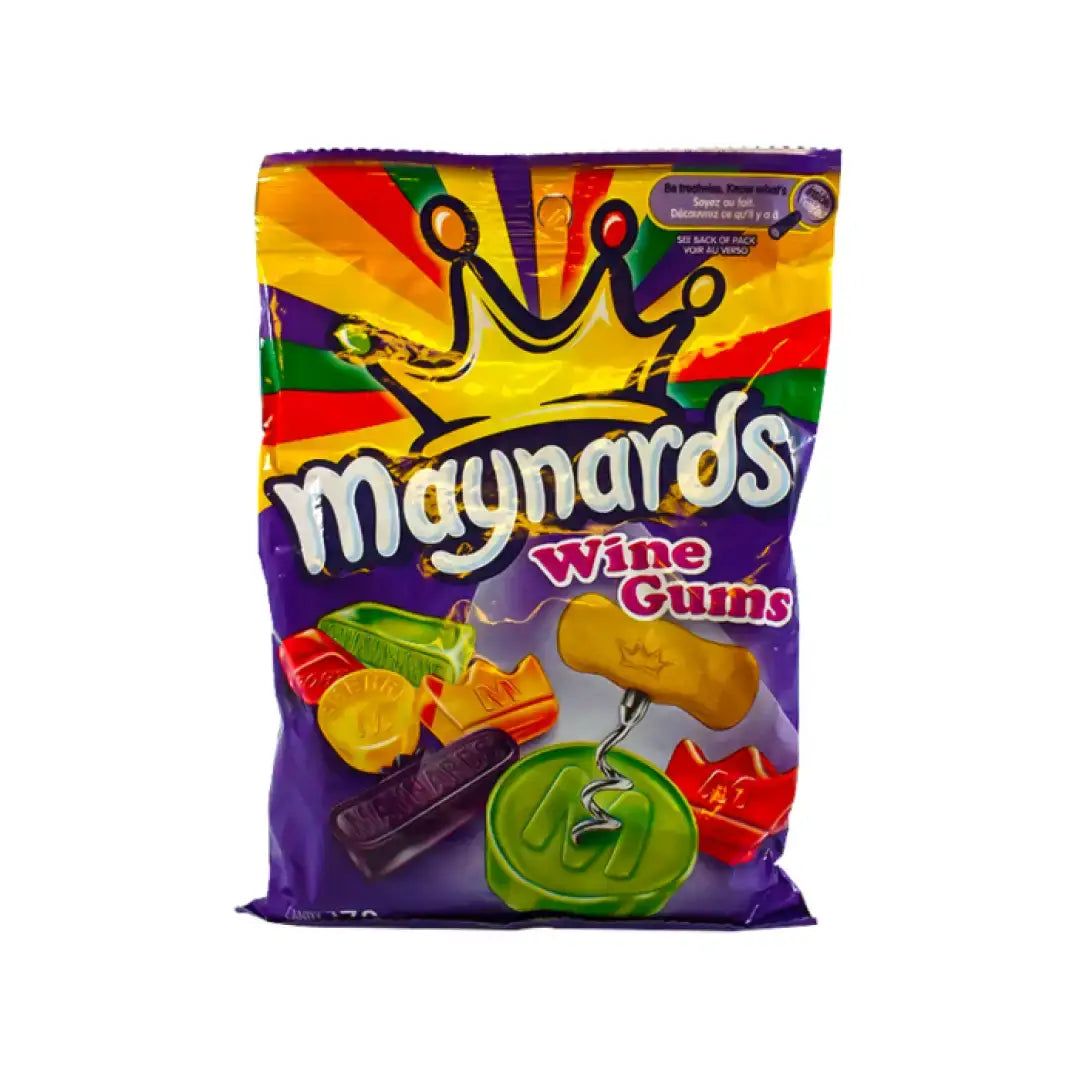 Maynards Wine Gums 174g- Case of 8 - Candy