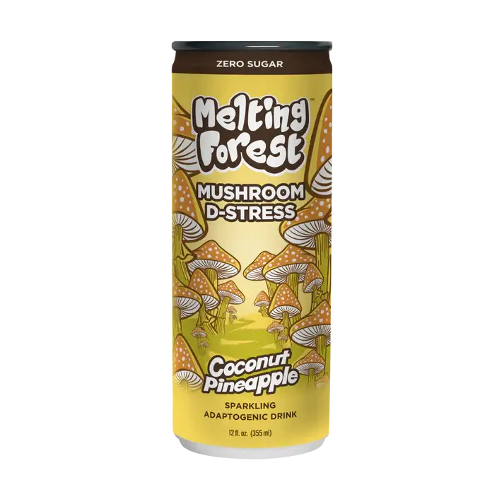 Melting Forest Mushroom D-Stress Drink Coconut Pineapple