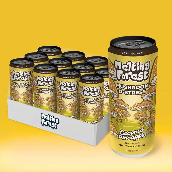 Melting Forest Mushroom D-Stress Drink Coconut Pineapple