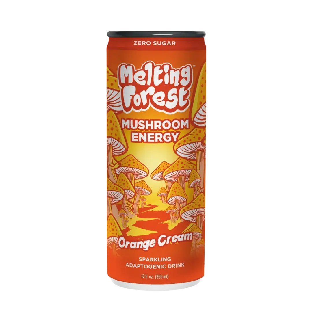 Melting Forest Orange Cream Mushroom Energy Drinks