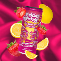 Melting Forest Mushroom Energy Drinks Strawberry Lemonade
