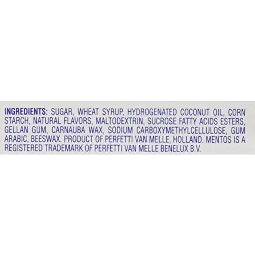 Mentos Mint Candy 1.32-Ounce Rolls (Pack of 15) - Candy