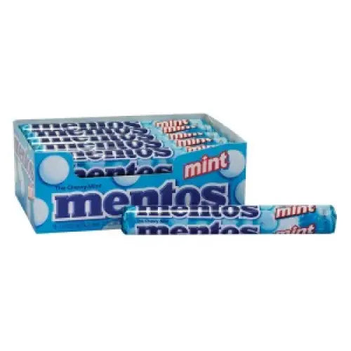 Mentos Mint Candy 1.32-Ounce Rolls (Pack of 15) - Candy