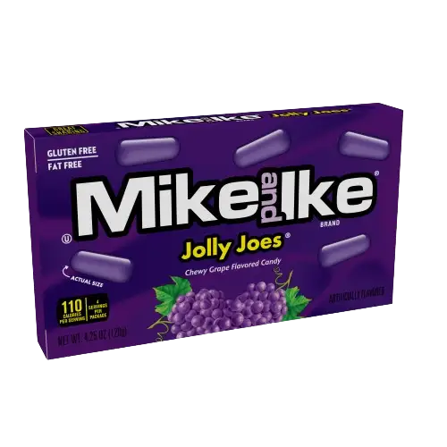 Mike and Ike Jolly Joes 4.25 oz. Theater Box -case 12crt
